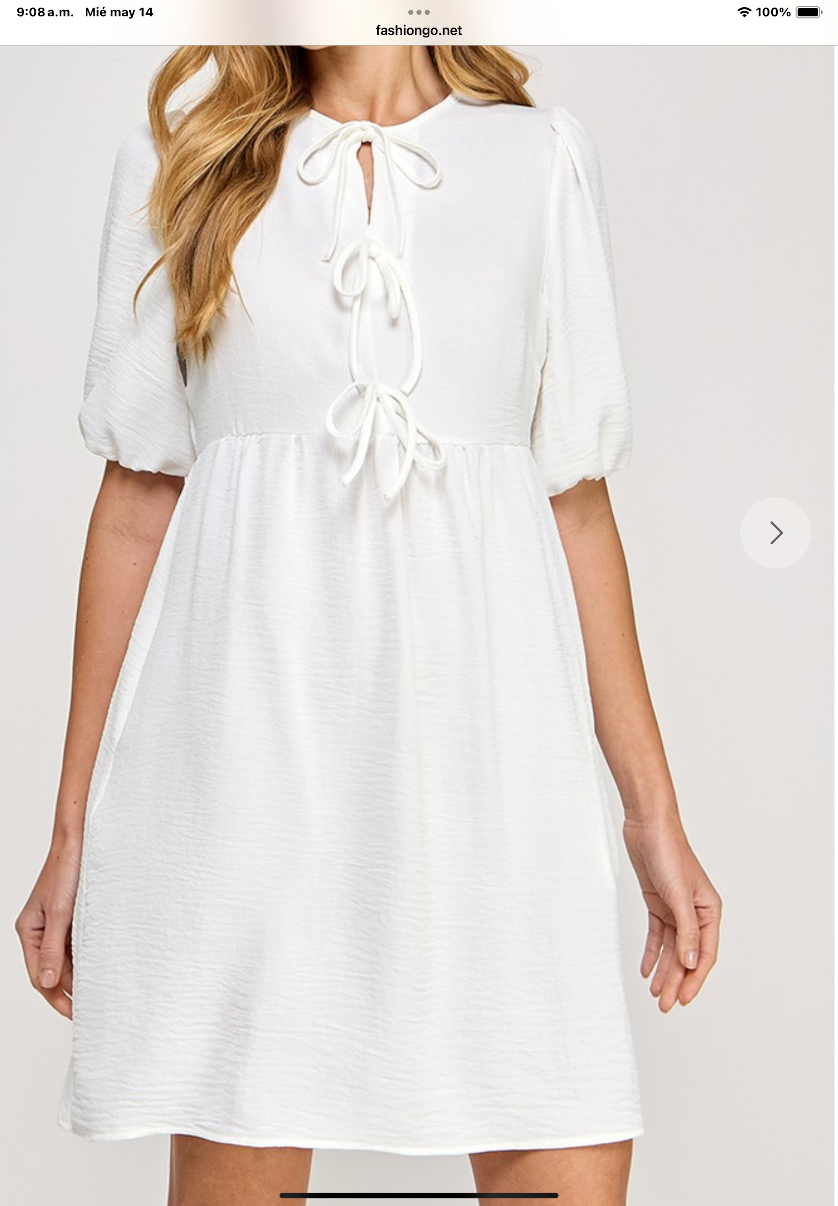 Vestido luz