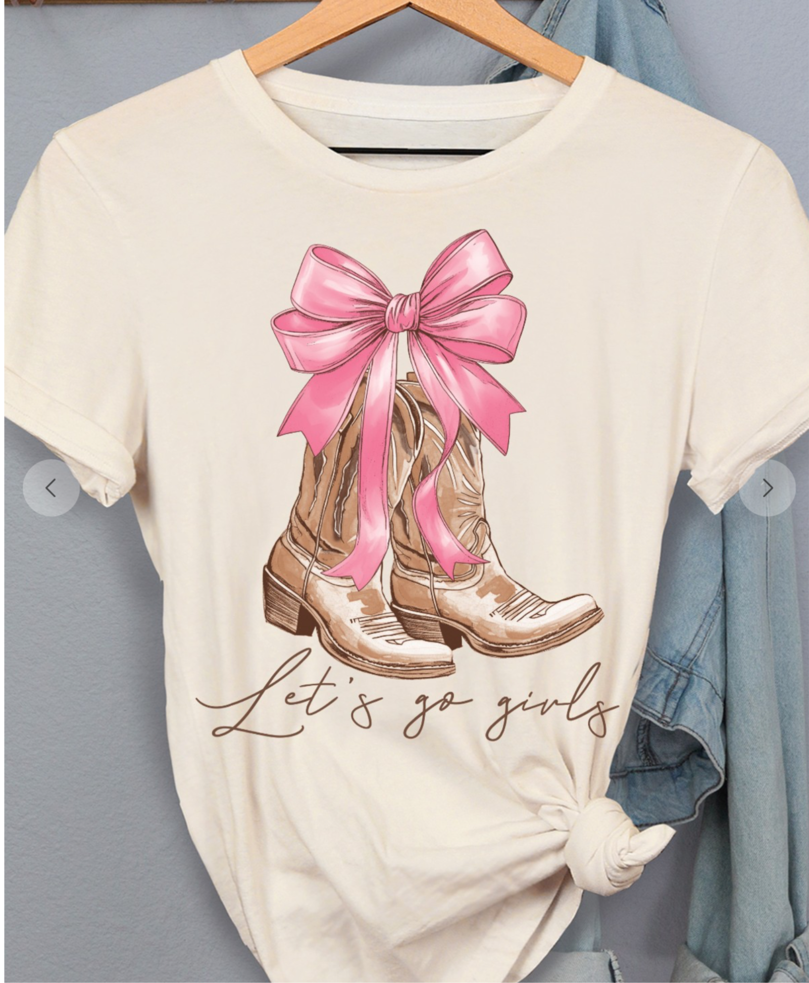Playera Bota Coquette