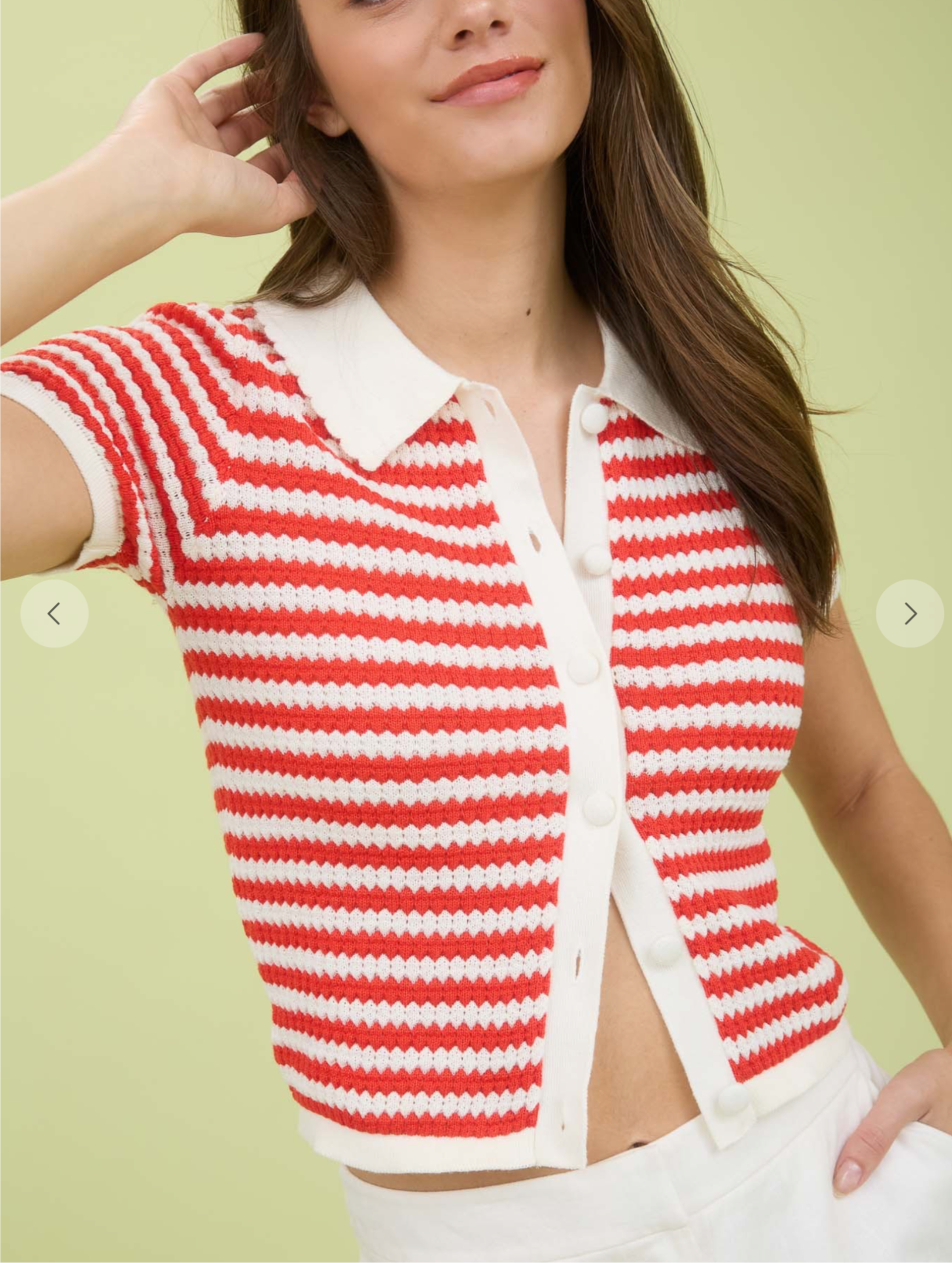 Blusa de rayas