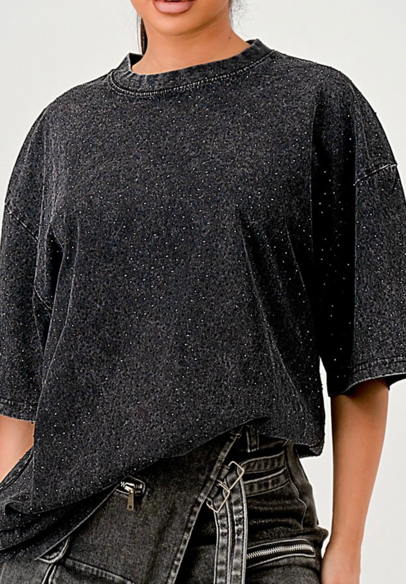 Playera de RHINESTONES